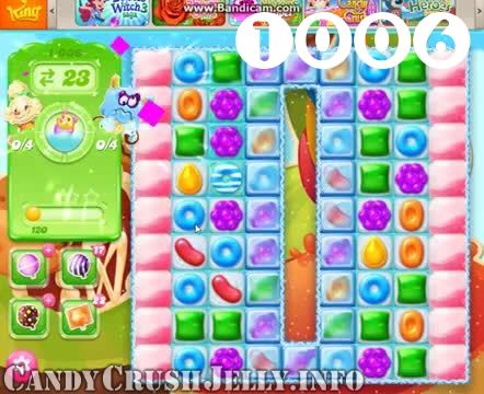 Candy Crush Jelly Saga : Level 1006 – Videos, Cheats, Tips and Tricks