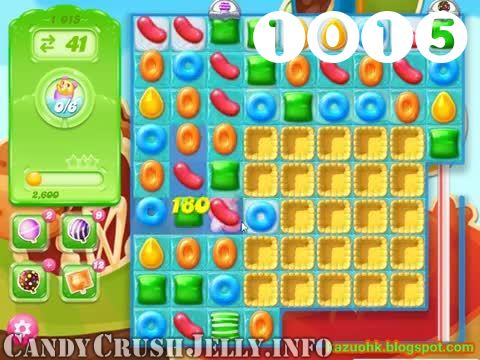 Candy Crush Jelly Saga : Level 1015 – Videos, Cheats, Tips and Tricks