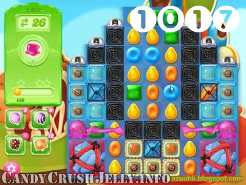 Candy Crush Jelly Saga : Level 1017 – Videos, Cheats, Tips and Tricks