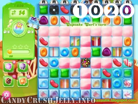 Candy Crush Jelly Saga : Level 1020 – Videos, Cheats, Tips and Tricks