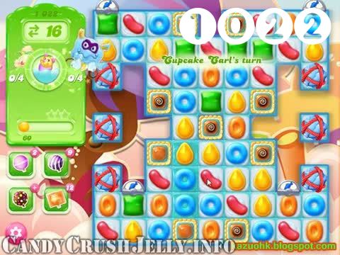 Candy Crush Jelly Saga : Level 1022 – Videos, Cheats, Tips and Tricks