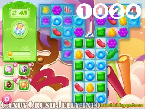 Candy Crush Jelly Saga : Level 1024 – Videos, Cheats, Tips and Tricks
