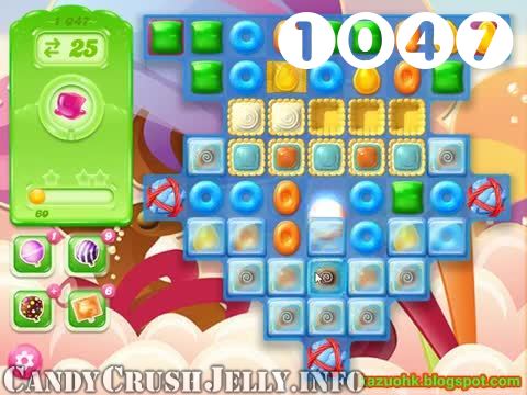 Candy Crush Jelly Saga : Level 1047 – Videos, Cheats, Tips and Tricks