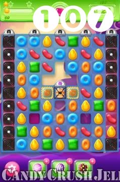 Candy Crush Jelly Saga : Level 107 – Videos, Cheats, Tips and Tricks