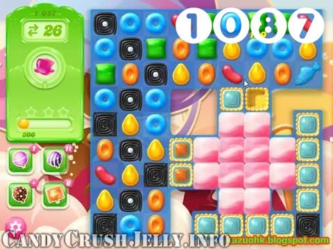 Candy Crush Jelly Saga : Level 1087 – Videos, Cheats, Tips and Tricks