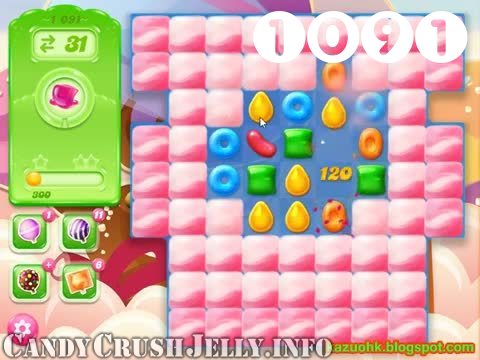 Candy Crush Jelly Saga : Level 1091 – Videos, Cheats, Tips and Tricks