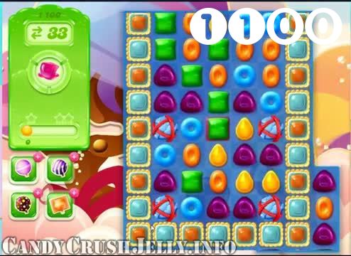 Candy Crush Jelly Saga : Level 1100 – Videos, Cheats, Tips and Tricks