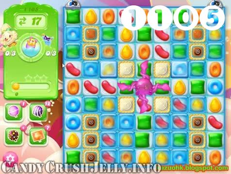 Candy Crush Jelly Saga : Level 1105 – Videos, Cheats, Tips and Tricks