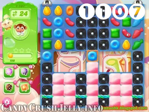 Candy Crush Jelly Saga : Level 1107 – Videos, Cheats, Tips and Tricks