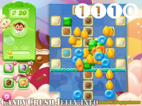 Candy Crush Jelly Saga : Level 1110 – Videos, Cheats, Tips and Tricks