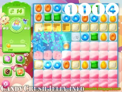Candy Crush Jelly Saga : Level 1114 – Videos, Cheats, Tips and Tricks