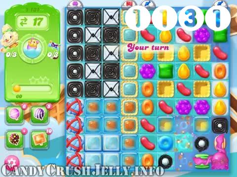 Candy Crush Jelly Saga : Level 1131 – Videos, Cheats, Tips and Tricks