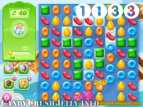 Candy Crush Jelly Saga : Level 1133 – Videos, Cheats, Tips and Tricks