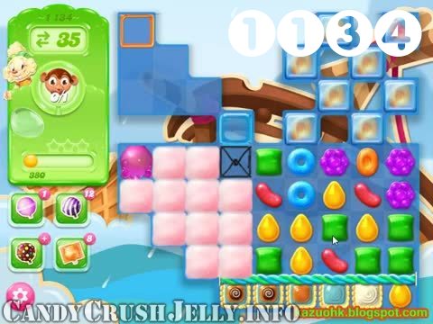 Candy Crush Jelly Saga : Level 1134 – Videos, Cheats, Tips and Tricks
