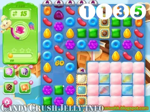 Candy Crush Jelly Saga : Level 1135 – Videos, Cheats, Tips and Tricks