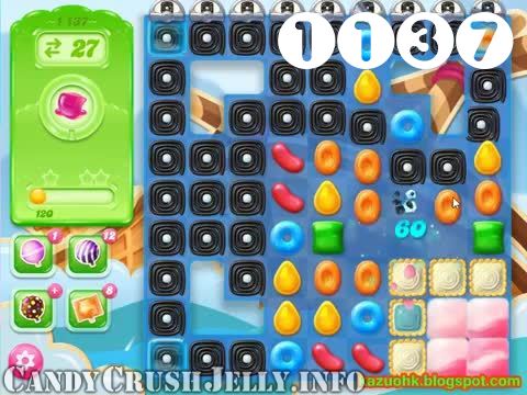 Candy Crush Jelly Saga : Level 1137 – Videos, Cheats, Tips and Tricks