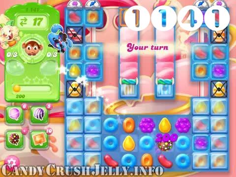 Candy Crush Jelly Saga : Level 1141 – Videos, Cheats, Tips and Tricks