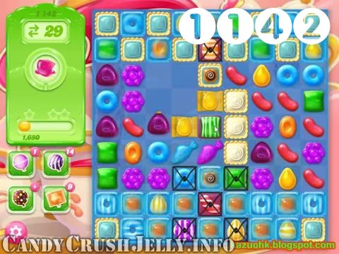 Candy Crush Jelly Saga : Level 1142 – Videos, Cheats, Tips and Tricks