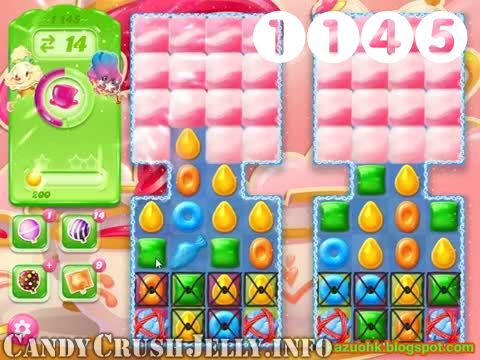 Candy Crush Jelly Saga : Level 1145 – Videos, Cheats, Tips and Tricks