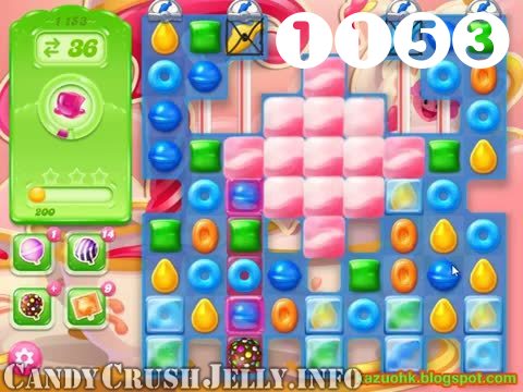 Candy Crush Jelly Saga : Level 1153 – Videos, Cheats, Tips and Tricks