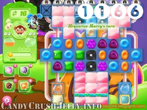 Candy Crush Jelly Saga : Level 1166 – Videos, Cheats, Tips and Tricks