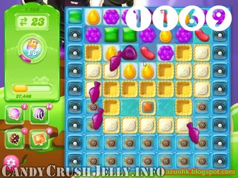 Candy Crush Jelly Saga : Level 1169 – Videos, Cheats, Tips and Tricks