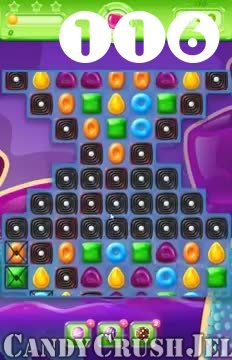 Candy Crush Jelly Saga : Level 116 – Videos, Cheats, Tips and Tricks