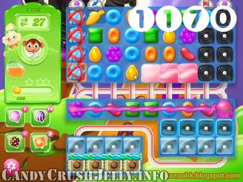 Candy Crush Jelly Saga : Level 1170 – Videos, Cheats, Tips and Tricks