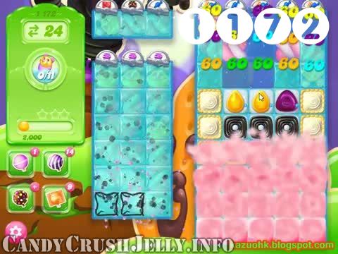 Candy Crush Jelly Saga : Level 1172 – Videos, Cheats, Tips and Tricks