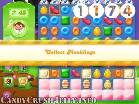 Candy Crush Jelly Saga : Level 1174 – Videos, Cheats, Tips and Tricks