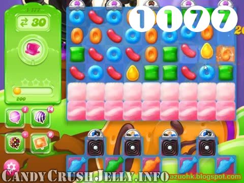 Candy Crush Jelly Saga : Level 1177 – Videos, Cheats, Tips and Tricks