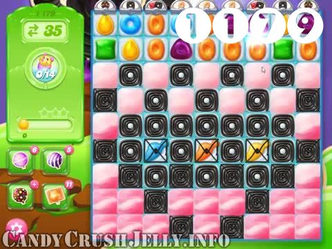 Candy Crush Jelly Saga : Level 1179 – Videos, Cheats, Tips and Tricks