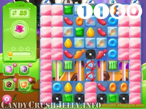Candy Crush Jelly Saga : Level 1180 – Videos, Cheats, Tips and Tricks