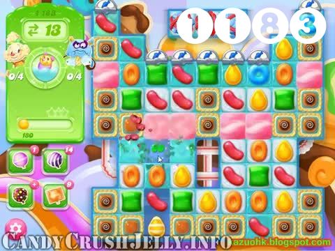 Candy Crush Jelly Saga : Level 1183 – Videos, Cheats, Tips and Tricks