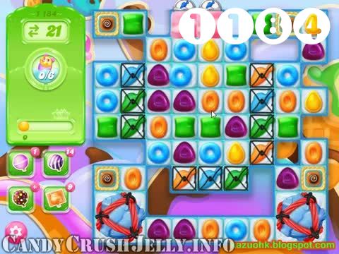 Candy Crush Jelly Saga : Level 1184 – Videos, Cheats, Tips and Tricks
