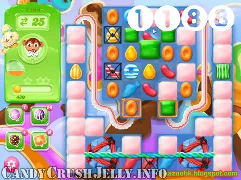 Candy Crush Jelly Saga : Level 1188 – Videos, Cheats, Tips and Tricks