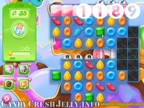Candy Crush Jelly Saga : Level 1189 – Videos, Cheats, Tips and Tricks