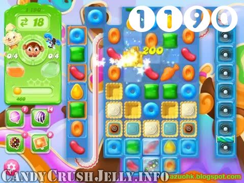 Candy Crush Jelly Saga : Level 1190 – Videos, Cheats, Tips and Tricks