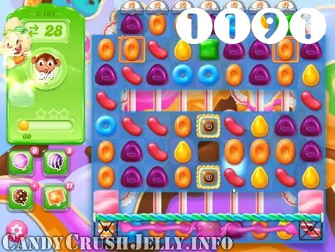 Candy Crush Jelly Saga : Level 1191 – Videos, Cheats, Tips and Tricks