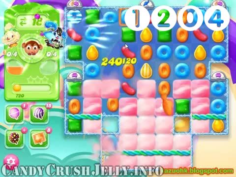 Candy Crush Jelly Saga : Level 1204 – Videos, Cheats, Tips and Tricks