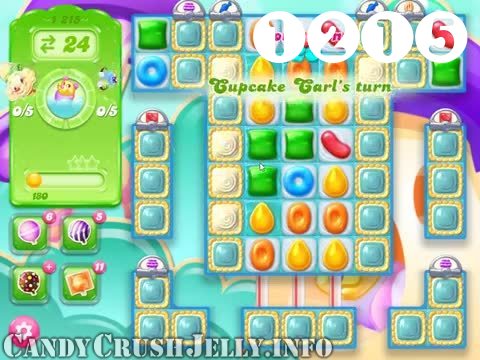 Candy Crush Jelly Saga : Level 1215 – Videos, Cheats, Tips and Tricks