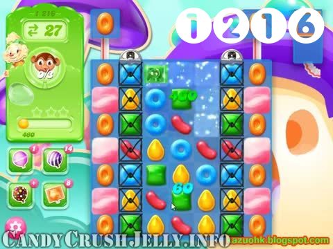 Candy Crush Jelly Saga : Level 1216 – Videos, Cheats, Tips and Tricks