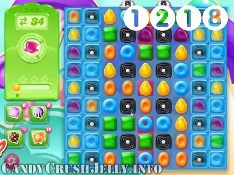 Candy Crush Jelly Saga : Level 1218 – Videos, Cheats, Tips and Tricks