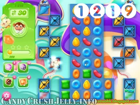 Candy Crush Jelly Saga : Level 1219 – Videos, Cheats, Tips and Tricks