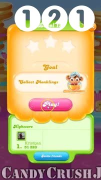 Candy Crush Jelly Saga : Level 121 – Videos, Cheats, Tips and Tricks