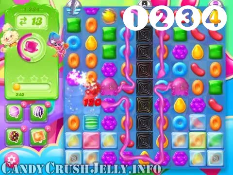 Candy Crush Jelly Saga : Level 1234 – Videos, Cheats, Tips and Tricks
