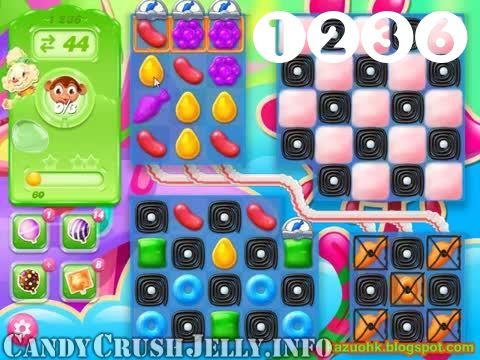 Candy Crush Jelly Saga : Level 1236 – Videos, Cheats, Tips and Tricks