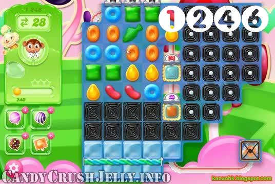 Candy Crush Jelly Saga : Level 1246 – Videos, Cheats, Tips and Tricks