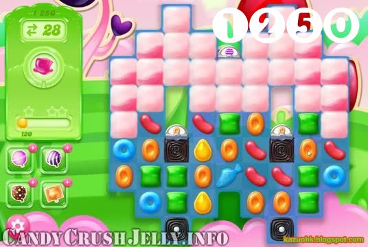 Candy Crush Jelly Saga : Level 1250 – Videos, Cheats, Tips and Tricks