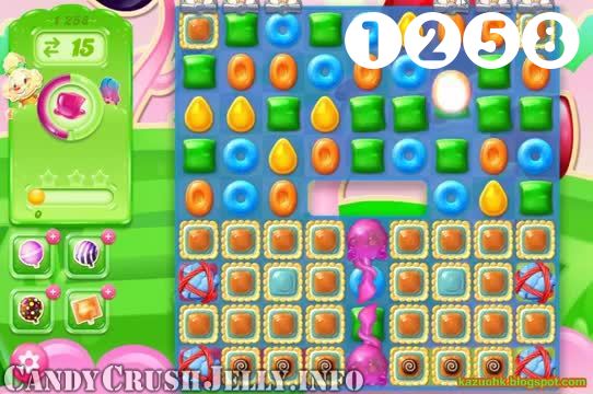 Candy Crush Jelly Saga : Level 1258 – Videos, Cheats, Tips and Tricks